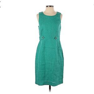 🌟75% OFF🌟NEW🌟JCrew🌟Green Linen Sleeveless Dress